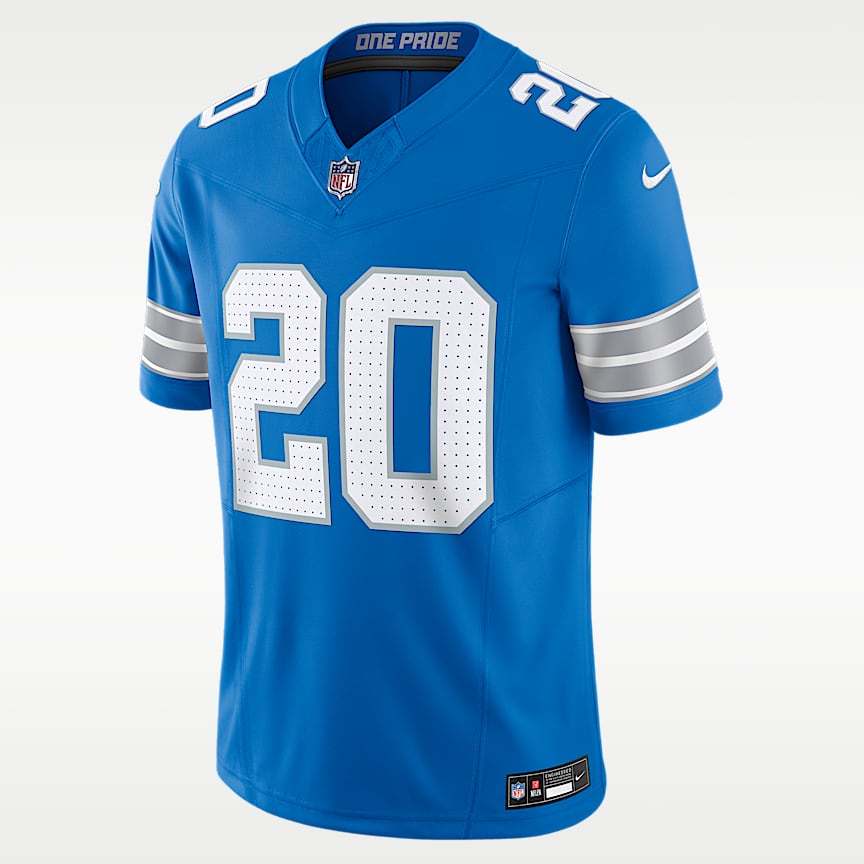 Barry Sanders Detroit Lions Men's Nike Dri-FIT NFL Elite Football